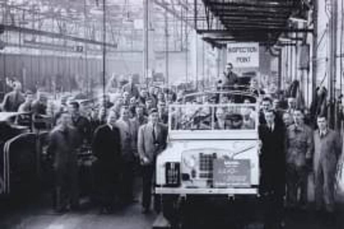 Land Rover în fabrica-mamă Solihull