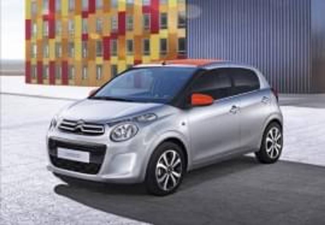 Citroën C1 privit din faţă