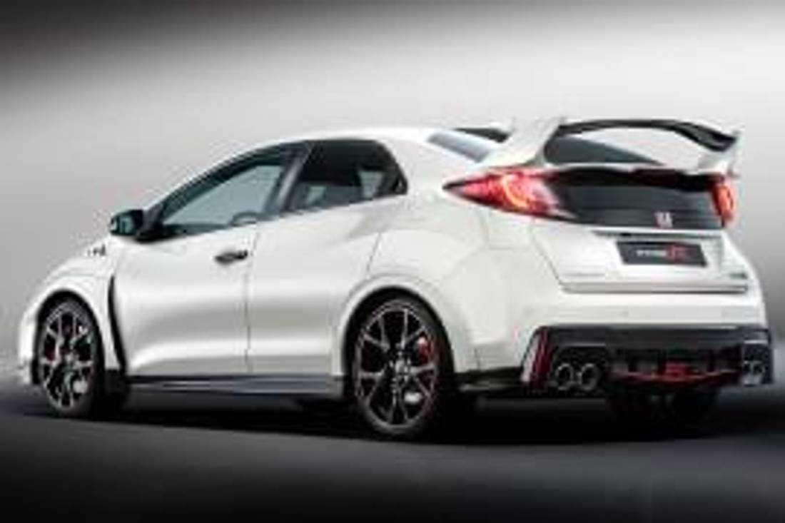 Honda Civic Type R din spate