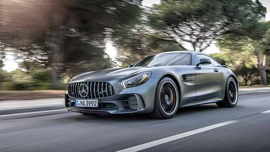 Mercedes AMG GT din lateral