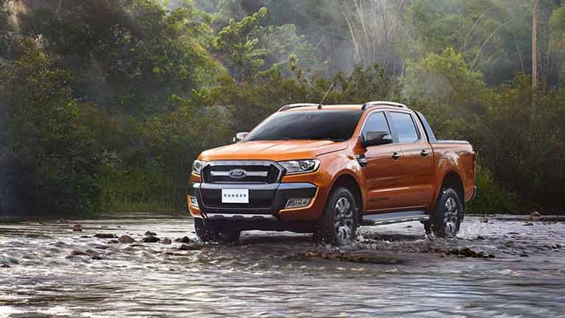 Ford Ranger vedere din fata