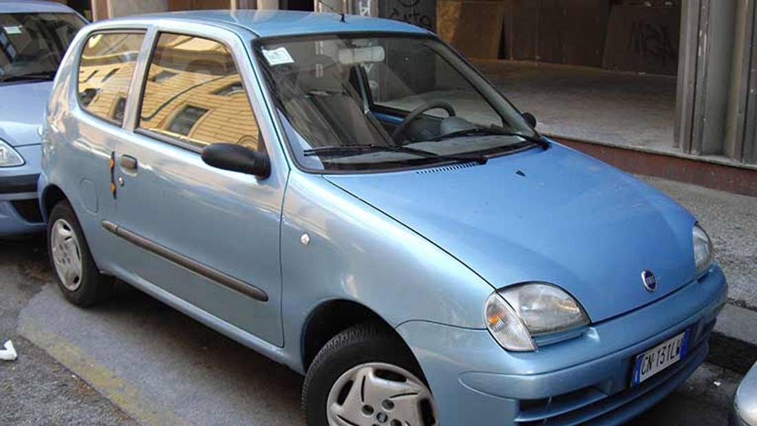 Fiat Seicento privit din fata