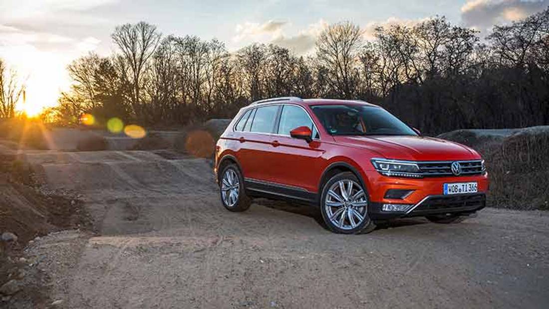 Volkswagen Tiguan vedere din fata