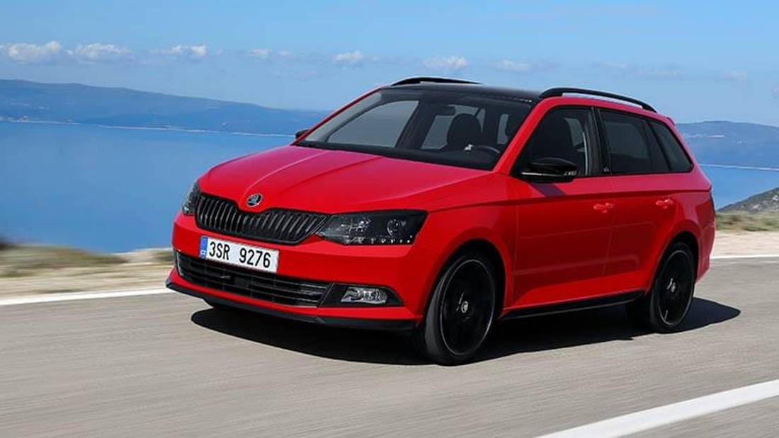 Skoda Fabia vedere din fata