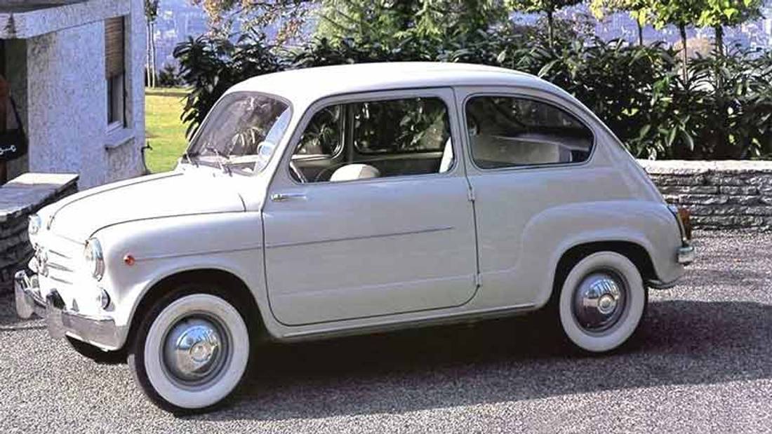 Fiat 600 vedere din lateral