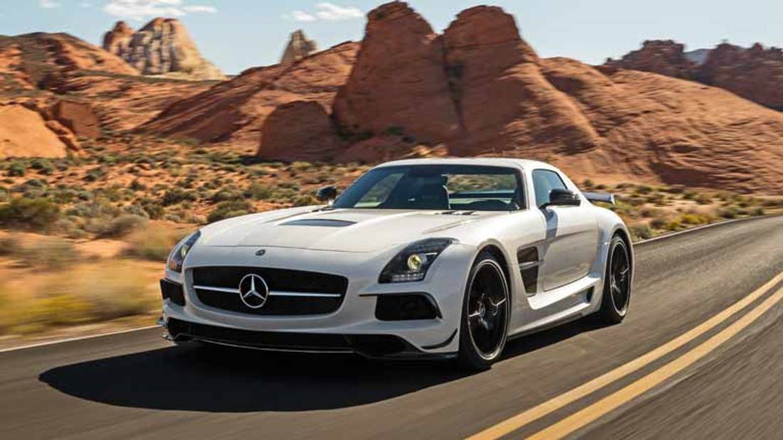 Mercedes SLS vedere din fata