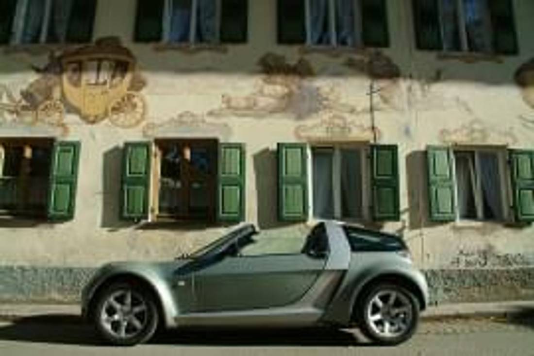 Smart Roadster privit din lateral