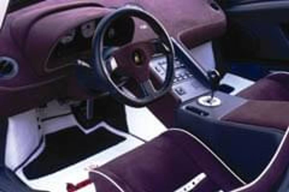 Lamborghini Diablo din interior