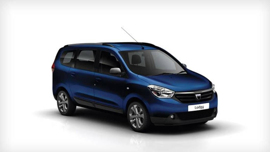 Dacia Lodgy privit din fata