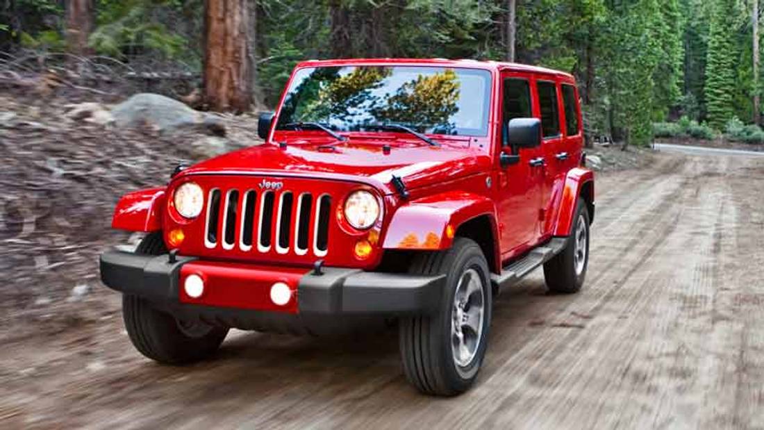 Jeep Wrangler din fata