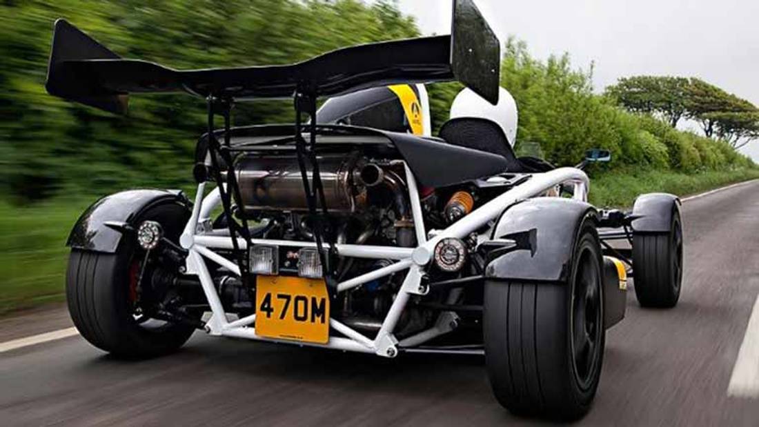 Ariel Atom vedere din spate