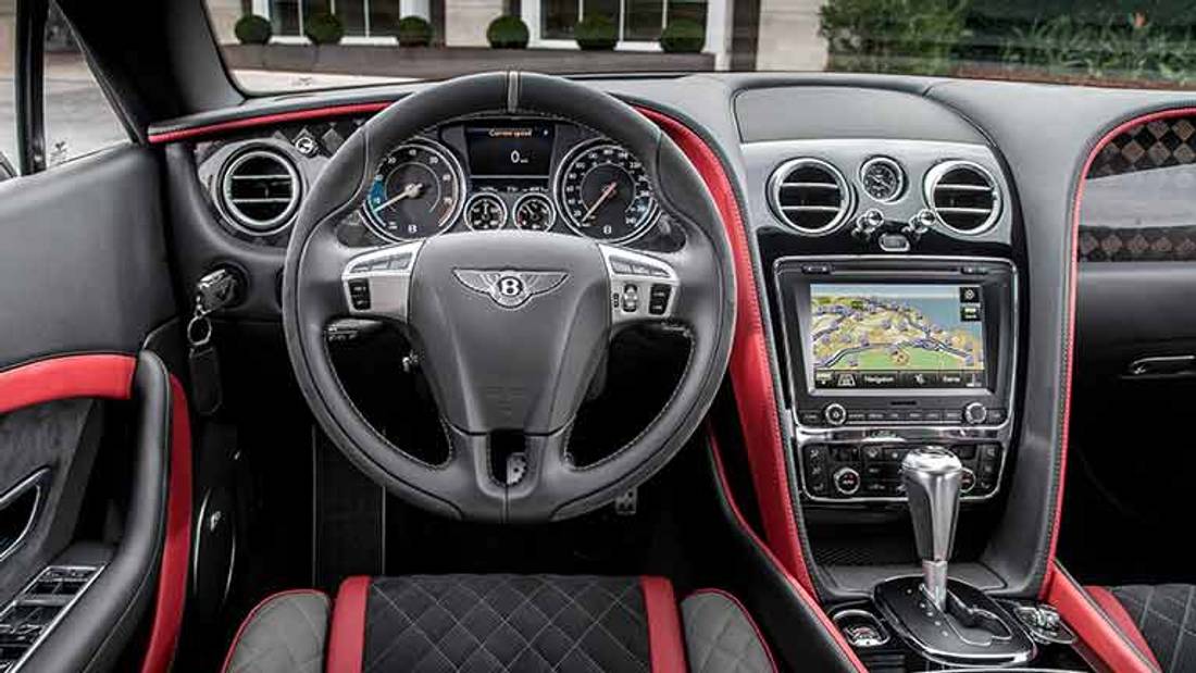 interior Bentley Continental