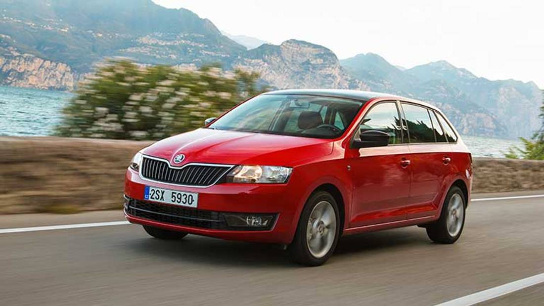 Skoda Rapid vedere din fata