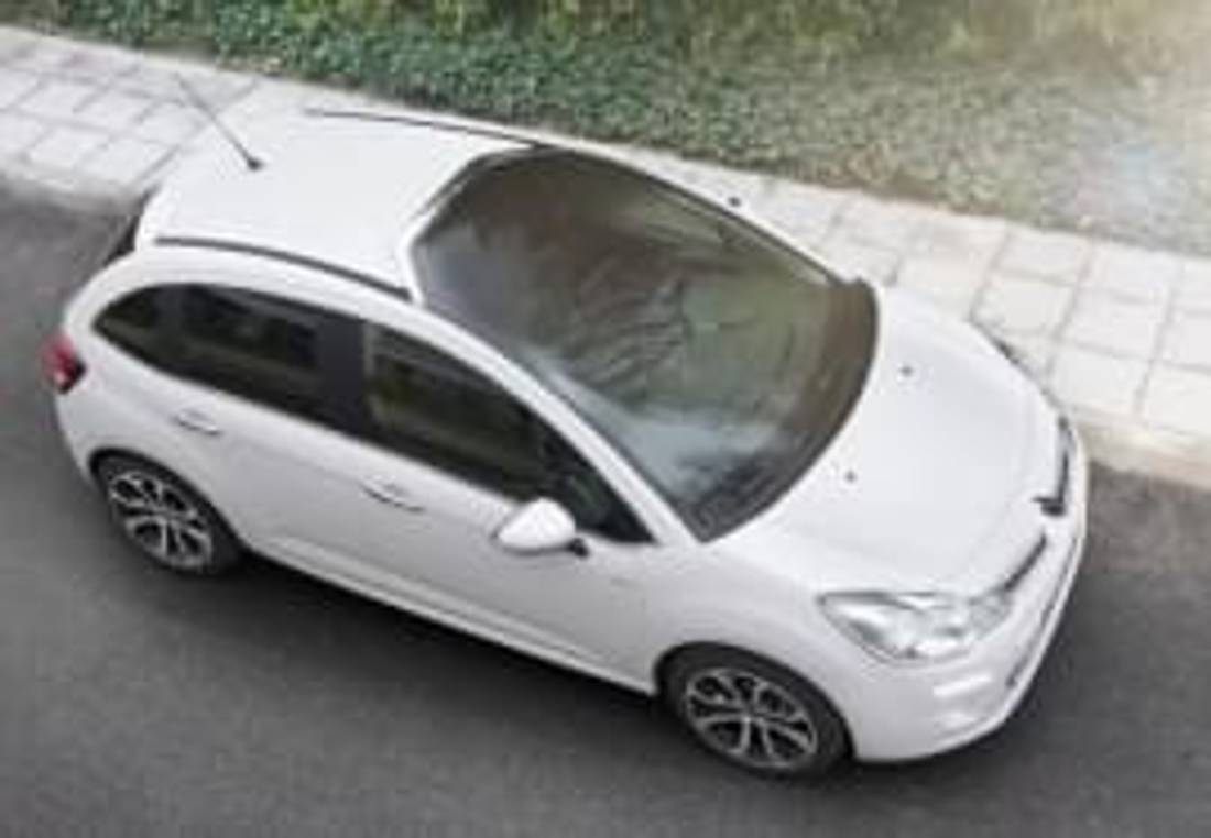 Citroën C3 privit de sus