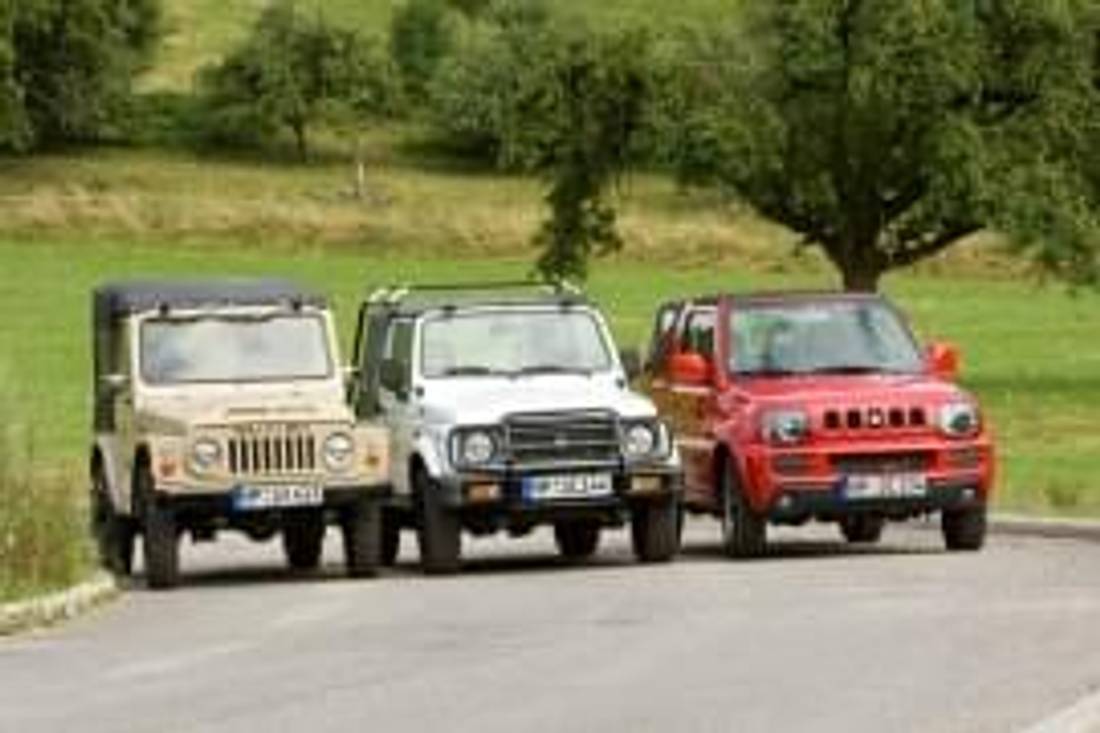 Suzuki LJ80, Samurai şi Jimny – din spate