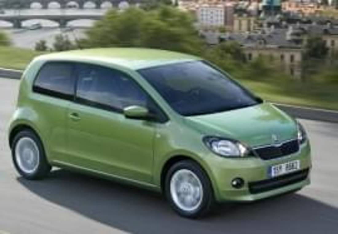 Skoda Citigo privită din faţă