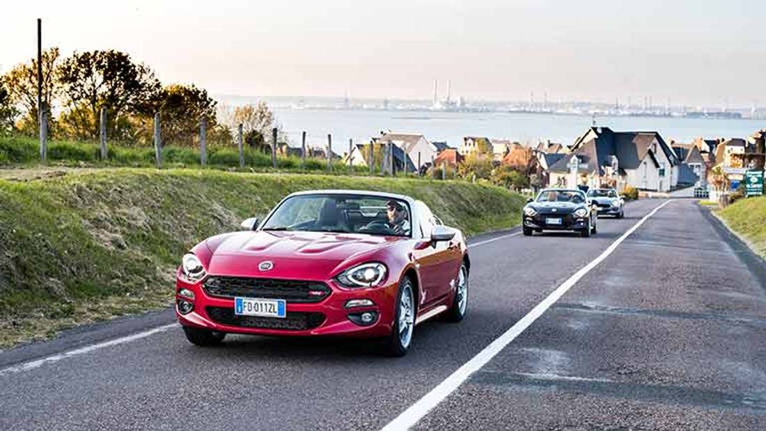 Fiat 124 Spider vedere din fata