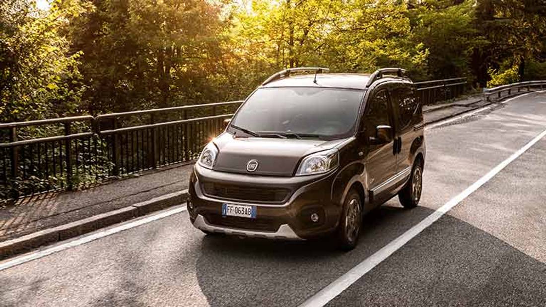 Fiat Qubo privit din fata