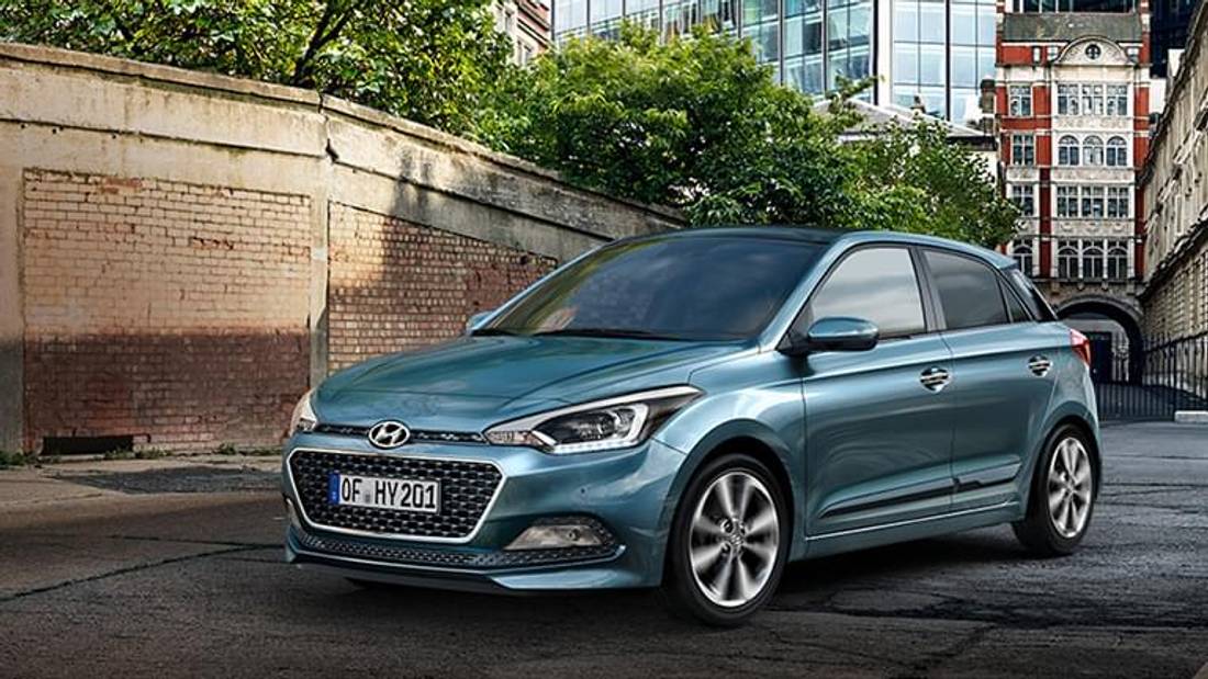 Hyundai i20 vedere din fata