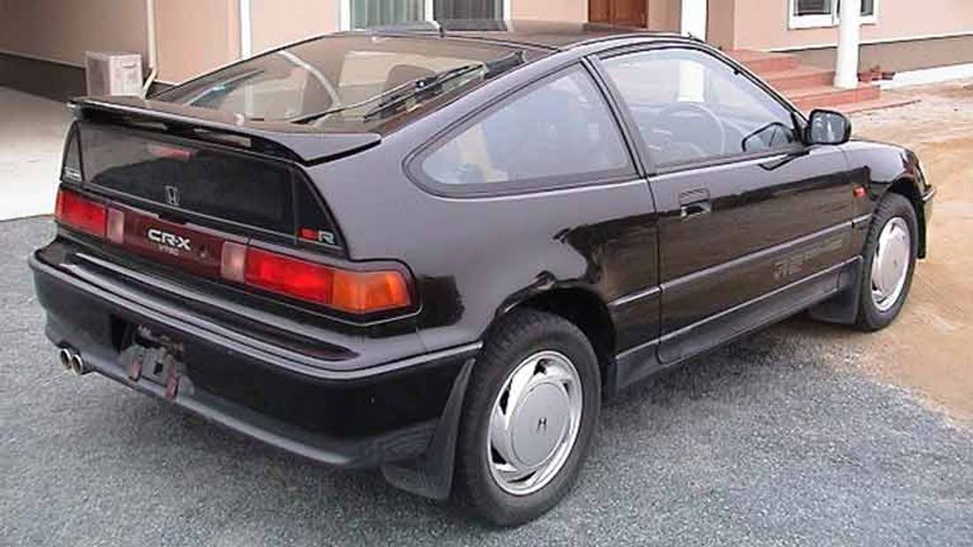 Honda CRX vedere din spate