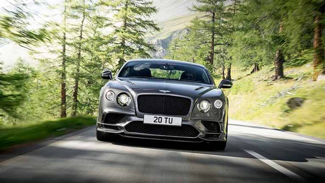 Bentley Continental vedere din fata