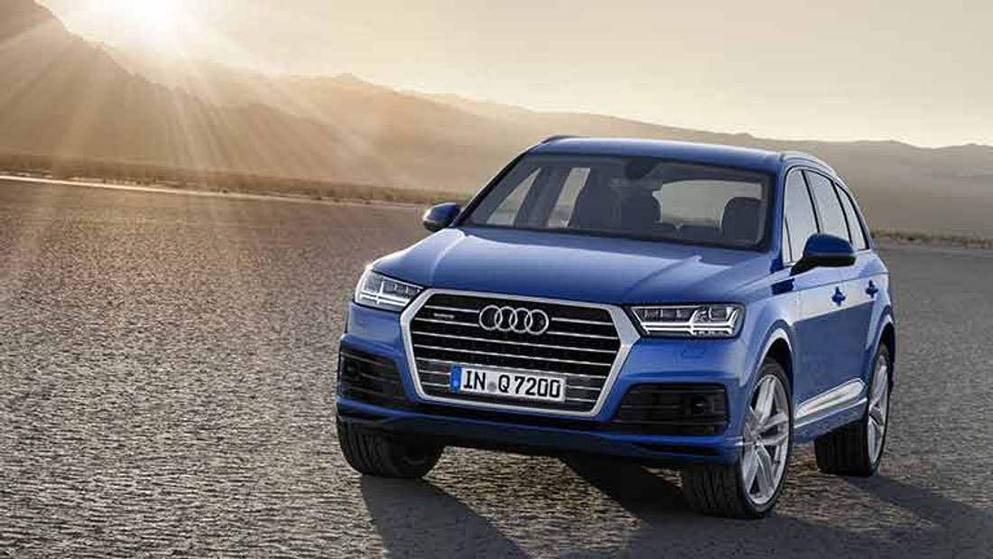 Audi Q7 privit din fata