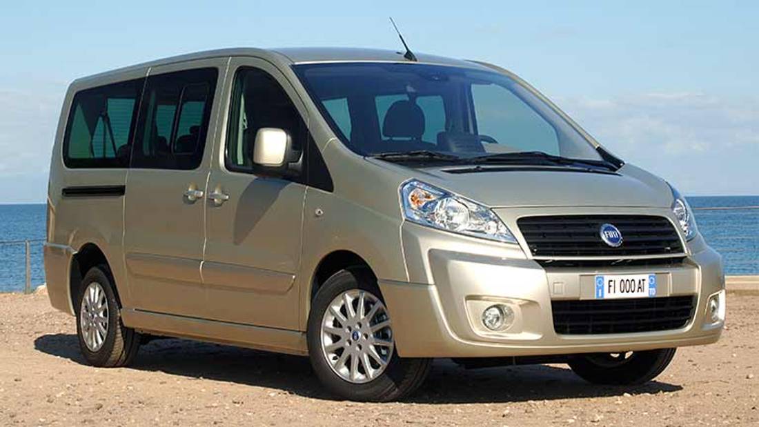 vedere din fata Fiat Scudo