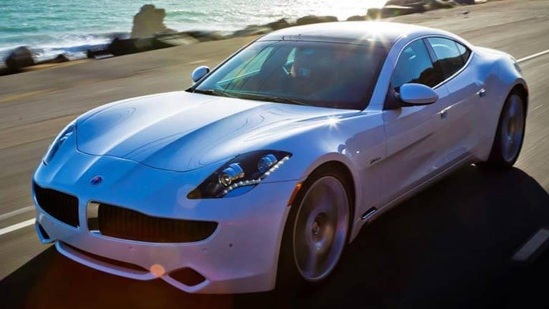 Fisker Karma vedere din fata