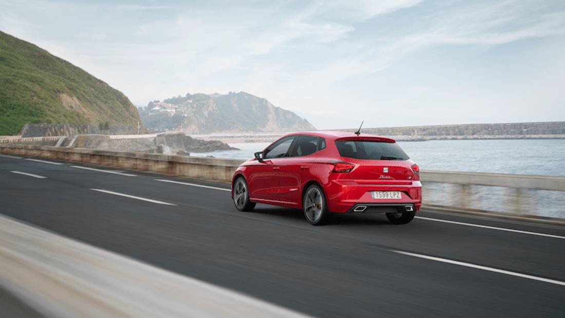 SEAT Ibiza vedere din spate