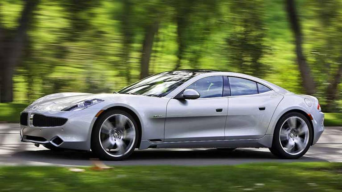 Fisker Karma privit din lateral