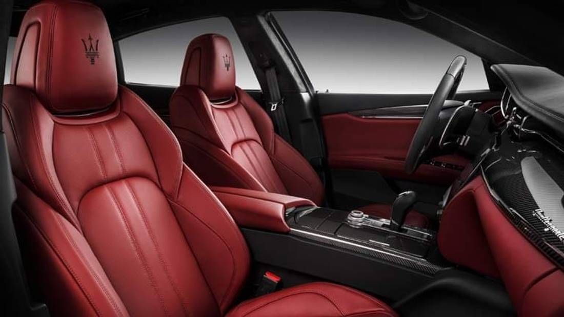 Maserati Quattroporte vedere in interior