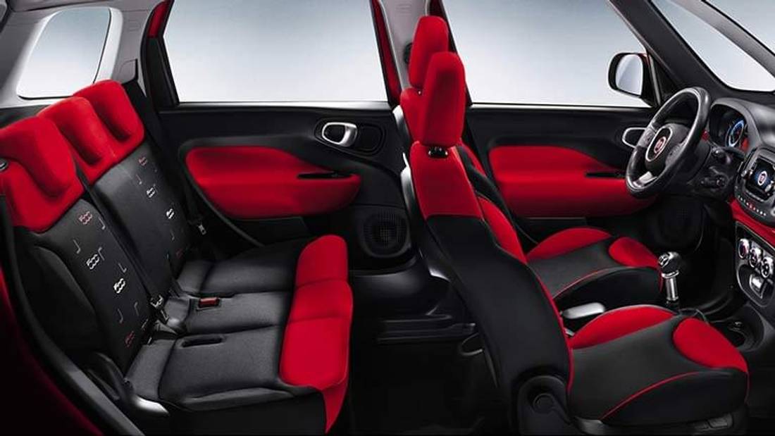 interiorul Fiat 500L