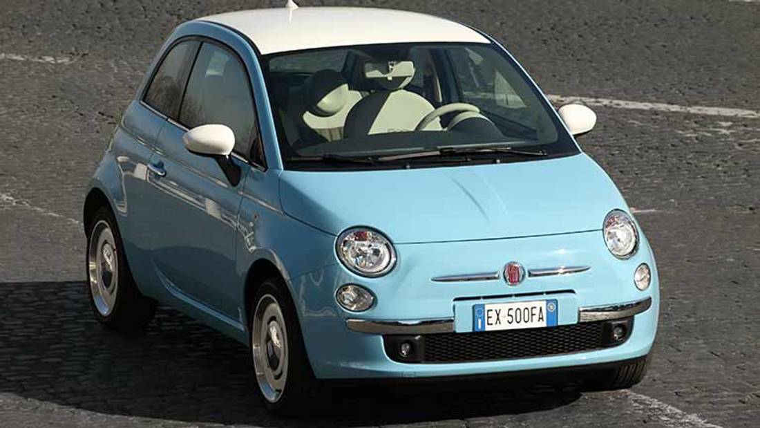 Fiat 500 vedere din fata