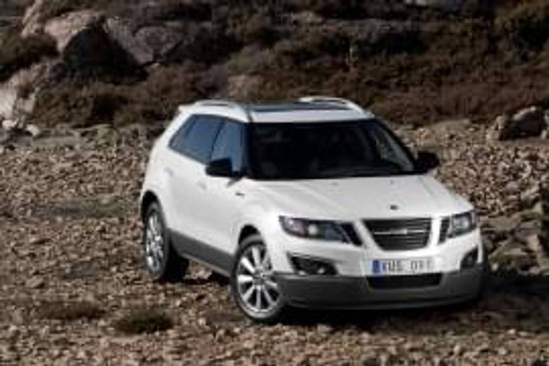 Saab 9-4X vedere din faţă 