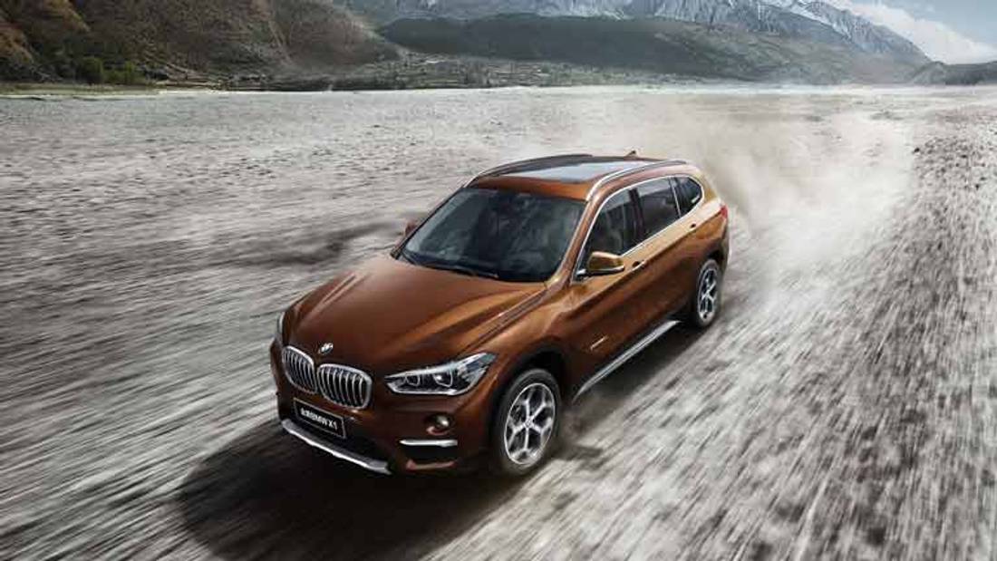 BMW X1 privit de sus