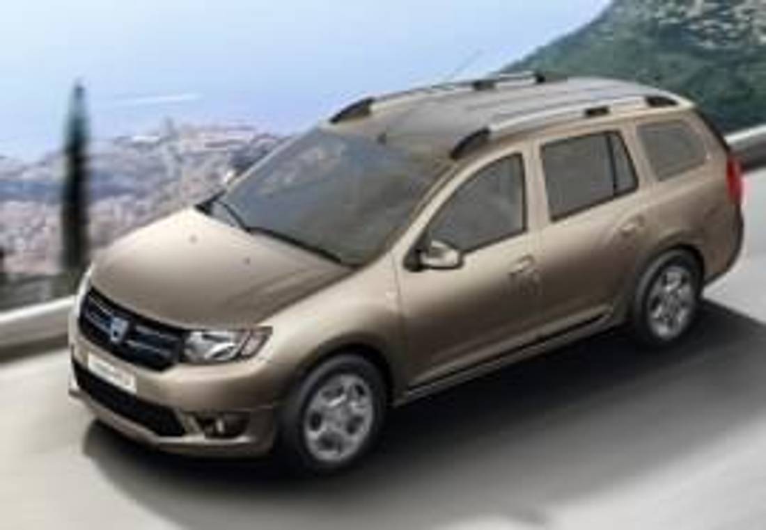 Dacia Logan privită de sus