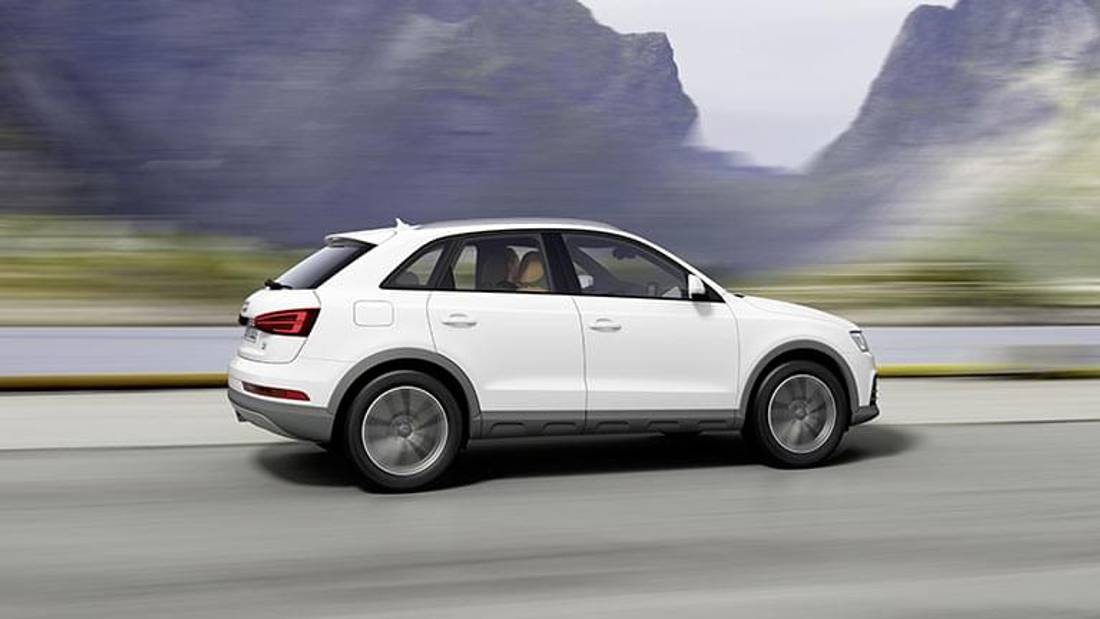 Audi Q3 vedere din lateral