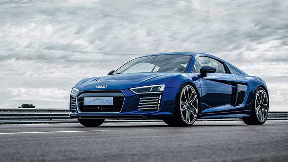 Audi R8 privit din fata