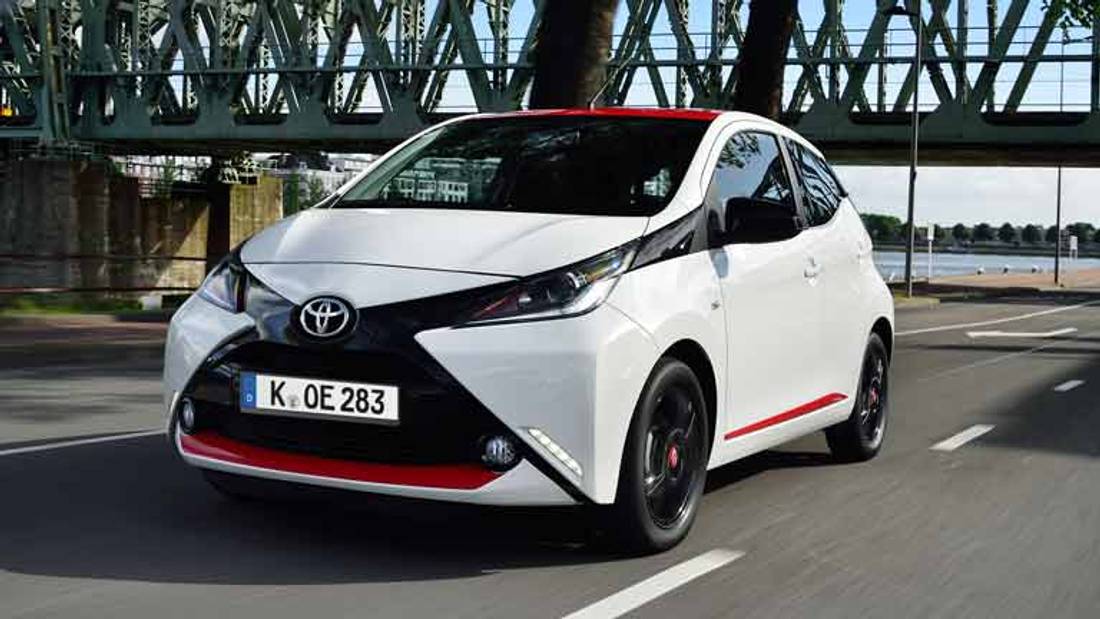 Toyota Aygo vedere din fata