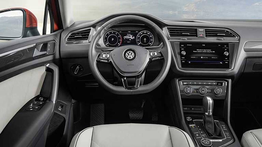 Volkswagen Tiguan vedere bord